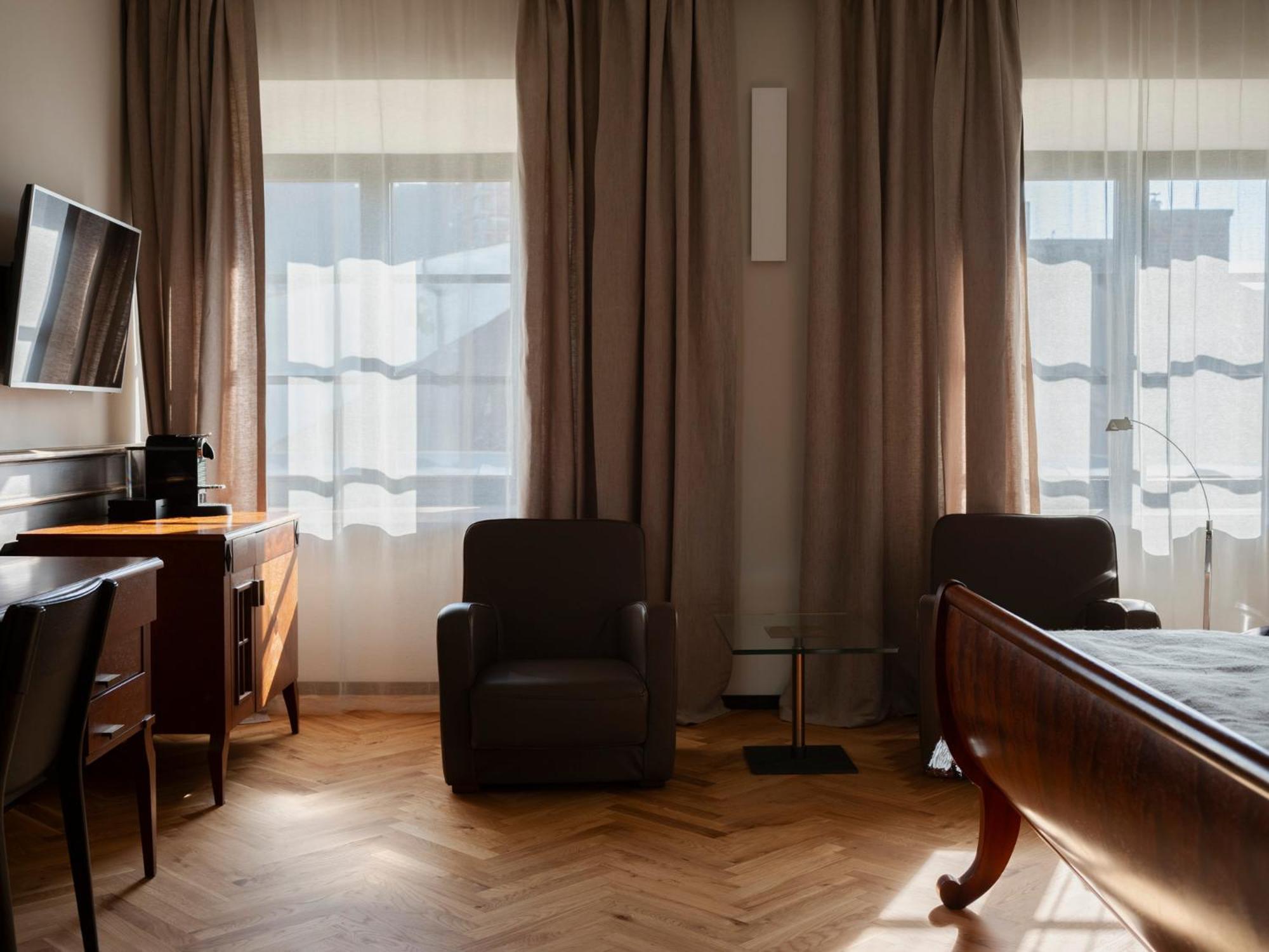 Hotel Pod Roza 크라쿠프 외부 사진 A room at the hotel