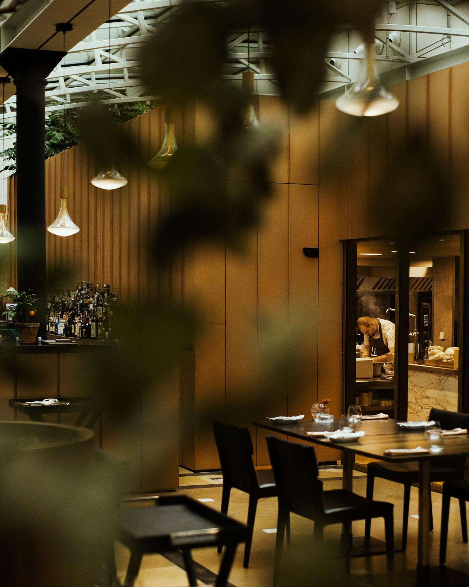 Hotel Pod Roza 크라쿠프 외부 사진 Interior of the restaurant